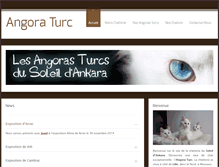 Tablet Screenshot of angoras-turcs.fr